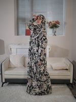 Abayas Kaftan à Capuche Imprimé All-Over Ramadan Islamique Dubaï en Gros, Robe Jilbab Imprimée Coton pour Dames Prière