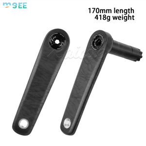 Manivelle de vélo de route SeeMore en fibre de carbone, axe DUB29, ultra-légère, montage direct, interface à 8 goujons, 170 mm, pour vélo de route et de gravier - Product Image 3