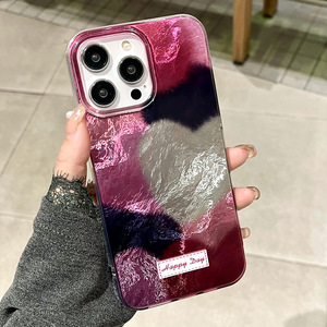 Funda para iPhone 15 Pro Max con Diseño de Espiral Veraniego y Corazón en Bloques de Color, Accesorios para iPhone 17 Pro Max - Product Image 3