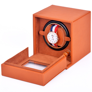 Remontoir de <span class=keywords><strong>montre</strong></span> automatique unique en cuir PU de haute qualité remontoir de <span class=keywords><strong>montre</strong></span> automatique économique Design attrayant boîtes de <span class=keywords><strong>montre</strong></span> étuis - Product Image 1