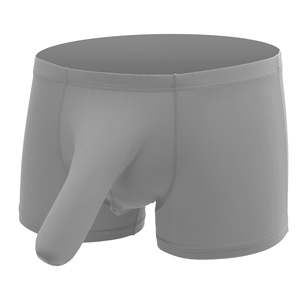 Calzoncillos Bóxer Transpirables <span class=keywords><strong>de</strong></span> Tiro Bajo para Hombre, <span class=keywords><strong>con</strong></span> Bolsa Separada, <span class=keywords><strong>de</strong></span> Seda <span class=keywords><strong>de</strong></span> Hielo y Nailon, Estilo Trompa <span class=keywords><strong>de</strong></span> <span class=keywords><strong>Elefante</strong></span> - Product Image 4