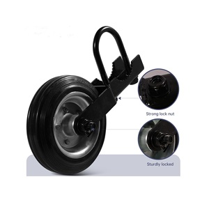 Usine personnalisée 6 "porte Support roue porte aide roue pour maillon de chaîne clôture porte battante - Product Image 6