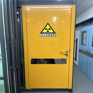 Chumbo Touchless Automático Hermético Xray Chumbo Porta Hospital Laboratório Fábrica Personalizado Chumbo Porta - Product Image 3