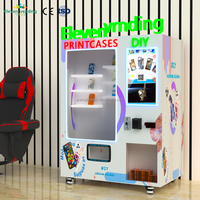 Printer casing ponsel cetak kustom komersial kecepatan tinggi pencetak otomatis kelas digerakkan secara mekanis