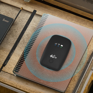 JIMI Portable Mini 4G LTE Router Interior Esim Wifi con 300Mbps Max. LAN Data Rate Soporta 2,4G Firewall y función VPN - Product Image 1