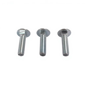 Bullone a Testa Tonda Grande con Collo Quadrato, Antiscivolo e Antirotazione, in Zinco Blu e Bianco, Filettatura M6 M8 <span class=keywords><strong>M10</strong></span> M12 - Product Image 4