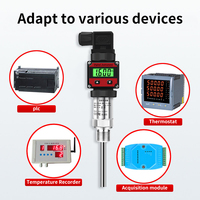 Termómetro Digital RTD, Sensor de Temperatura Bluetooth, Sensor de Temperatura Pt100 0-20mA