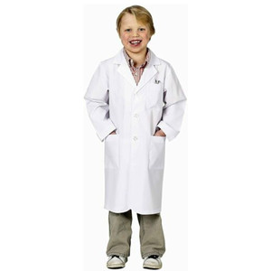 Disfraz de Médico para Niños, Bata de Laboratorio Larga Blanca de <span class=keywords><strong>Cirujano</strong></span> para Niños - Product Image 3