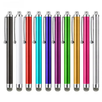 Stylet capacitif avec logo personnalisé OEM stylet rétractable pour écran tactile avec rotation de 360 pour dessin Samsung Honor