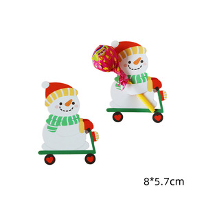 Papá Noel pingüino conejo dibujos animados piruleta Tarjeta de papel decorativa DIY decoración 50 unids/pack No hay comentarios aún - Product Image 5