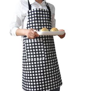 Tablier en coton de style nordique, carré, pour la cuisine quotidienne, lavable en machine, pour le salon et la salle à manger - Product Image 2