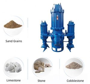 MS ZJQ 5.5kw Electric Submersible Slurry <b>Pump</b> for Dirty Water & Slag OEM Customizable - Product Image 1