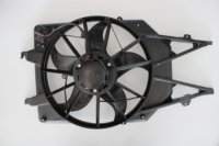 OE #1075123, ventiladores de refrigeración de radiador eléctrico automático, montaje de Motor de ventilador de condensador de 12V CC para FORD FOCUS, accesorios de piezas de vehículos