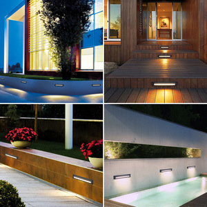 Lampes murales encastrées LED étanches pour extérieur, jardin, escalier, coins - Product Image 2