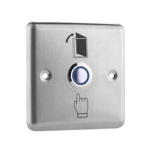 Bouton poussoir métallique TIMMY TM-01A 12V/24V à faible coût pour contrôle d'accès, certifié CE/FCC/RoHS, garantie 2 ans pour sortie de porte - Product Image 6