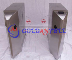 Yüksek kaliteli güvenlik esnek iki yönlü tam otomatik geri çekilebilir kanatlı geçiş kapısı erişim kontrolü ile - Product Image 3