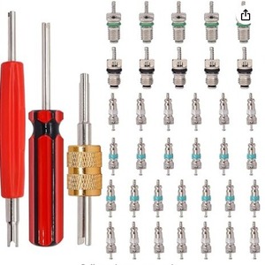 R134a Valve Core Wrench <b>Repair</b> Tool Kit Air Conditioning Maintenance Inspection Universal <b>Car</b> Accessory Manual Operation - Product Image 2