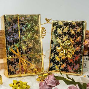 Wholesale Custom Original Gold Laser Metallic Holographic Iridescent Butterfly Gift <b>Wrapping</b> <b>Paper</b> for Birthday Gift Packaging - Product Image 1