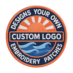 Patchs brodés thermocollants personnalisés, appliques DIY pour vêtements, sacs, chapeaux, décoration DIY, OEM ODM - Product Image 1