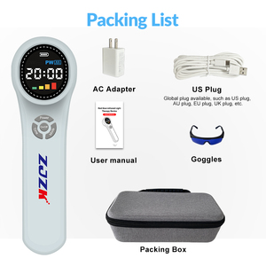 Laser di Classe IV per Terapia della Luce Rossa, Trattamenti Domestici per il Dolore Lombare, Medicinali Antinfiammatori 4x980nm 4x810nm 16x660nm - Product Image 5