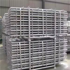 Système d'échafaudage modulaire en acier galvanisé à chaud Ringlock <span class=keywords><strong>Prix</strong></span> compétitif y compris les planches d'échelle pour les projets en béton - Product Image 2