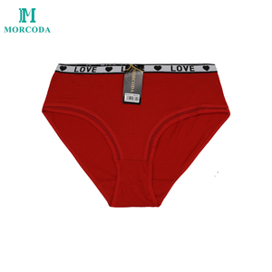 Morcoda YIWU ropa interior de cintura ancha de talla grande letra impresa algodón cómodo de alta calidad de tamaño mixto Sexy bragas de mujer - Product Image 3
