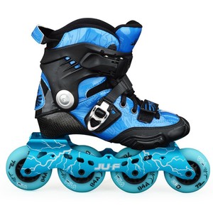 Patins à roulettes 4 roues noir professionnel patinage à roulettes chaussure d'équitation qui se transforme en patins à roulettes chaussures de skating pat - Product Image 1