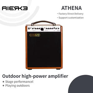 AIERKE Acoustic Bay EWAVE <span class=keywords><strong>ampli</strong></span> guitare bakélite acoustique scène extérieure road show jouer et chanter haute puissance ATHENA - Product Image 3