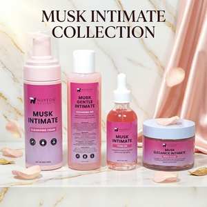 Gel de Lavado Íntimo Femenino Orgánico Musk Yoni de Marca Privada OEM, Aceite Vaginal a Base de Semillas, Equilibrio del PH, Lavado Íntimo SPA para Mujeres - Product Image 1