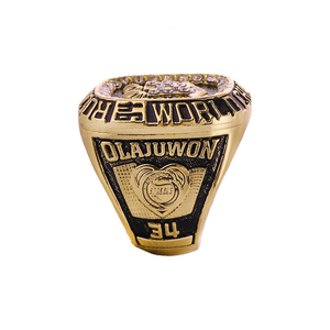 Bague de championnat de basket-ball des Houston Rockets de la NBA 1995, bijou commémoratif tendance pour hommes, très vendu en Europe et en Amérique - Product Image 4