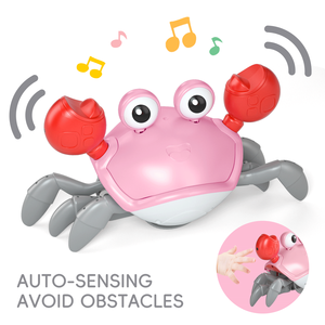 Fivestar Trung Quốc Nhà Máy Điện Di Chuyển Bò Cua Bé Đồ Chơi Thoát Khỏi Runaway Cảm Ứng Cua Với Ánh Sáng Âm Nhạc Âm Thanh USB Sạc - Product Image 3