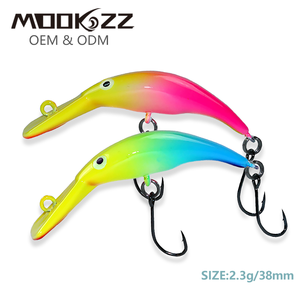 Leurre Micro à Lame Longue <span class=keywords><strong>Chili</strong></span> <span class=keywords><strong>Pepper</strong></span> Sinking Minnow 38mm/2.3g - Leurre de Finesse à Coulée Lente pour Truite et Poisson-chaud avec Hameçon Simple Barbelé - Product Image 1