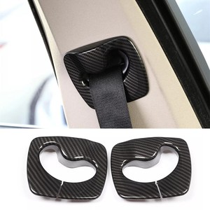 2 piezas de embellecedores de hebilla de cinturón de seguridad ABS para <span class=keywords><strong>BMW</strong></span> Serie 5 F10 2011-2017, accesorios - Product Image 4