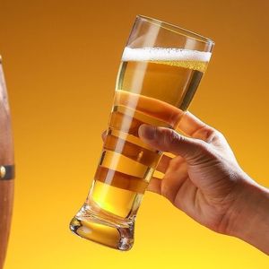 Grand mug à bière et cola, verre unique pour bar et usage domestique, mug à bière artisanale épaissi, mug à bière de blé créatif et tendance - Product Image 3