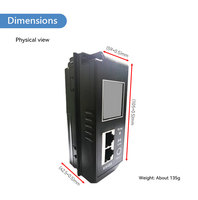 YADA Electrics  Unité de distribution d'énergie intelligente monophasée CA avec compteur d'énergie de table, affichage LCD RS485, unités de distribution d'énergie pour IDC
