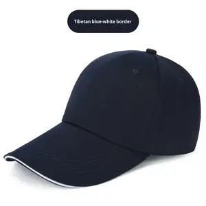 Men's and Women's Baseball Cap 100% Cotton Sun Protection Trendy <b>Summer</b> and Spring <b>Hat</b> Custom Made <b>Hats</b> - Product Image 3