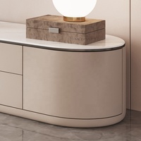Table centrale de luxe légère, simple, moderne, avec rangement télescopique pour maison et salon