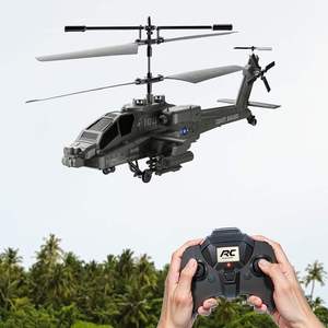 3.5CH RC <span class=keywords><strong>Helicopter</strong></span> <span class=keywords><strong>Apache</strong></span> Electric Remote Control Armed <span class=keywords><strong>Helicopter</strong></span> avec lumière en plastique caoutchouc matériel hauteur fixe cadeau garçons - Product Image 2