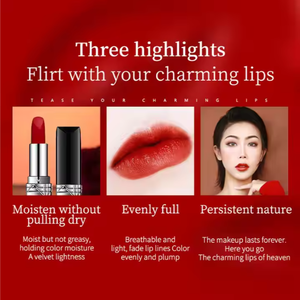 Son lì cao cấp mới 12 màu, son nude lâu trôi, son bóng nhung không thấm nước - Product Image 6