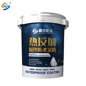 Pintura <span class=keywords><strong>de</strong></span> Recubrimiento Aislante Térmico Reflectante del Calor Solar, Impermeabilizante para Techos <span class=keywords><strong>de</strong></span> Vidrio, Resistente al Calor y a la Humedad, Color Blanco - Product Image 1