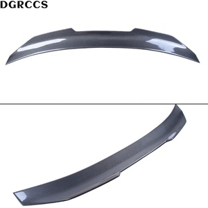 For B8 Sedan PSM Style Carbon Fiber Rear Spoiler Trunk Wing 2007-2011 Carbon Fiber - Product Image 2