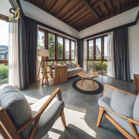 Ensembles de meubles d'hôtel modernes de luxe en bois massif pour chambre et appartement, personnalisables, prix d'usine, en vente