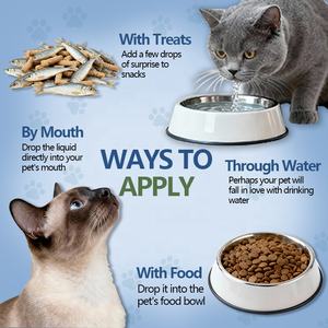 Biologische Probiotica Druppels voor Honden en Katten Gezondheidssupplement Darmgezondheid Immuunsysteem voor Huisdieren Rundvlees Smaak Vloeibaar - Product Image 4