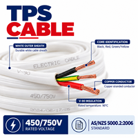 Câble TPS certifié SAA 450/750V Isolation V-90 Gaine PVC 3V-90 2 ou 3 conducteurs avec ou sans terre AS/NZS 5000.2:2006
