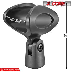 Clips de micrófono de 5 núcleos ajustables universales DB con tornillo hembra de 5/8 \ "macho 3/8 \" transmisores de mano Clip de micrófono estilo Lavalier - Product Image 4