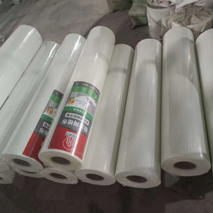 Suministro DE FÁBRICA DE China, rollos de puré de fibra de vidrio, malla de fibra de vidrio de 145g, Red de yeso de 160g - Product Image 1