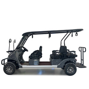 Voiture utilitaire électrique UTV 4x4, voiturette de golf homologuée pour la route, moteur 1800W, vitesse 30-50 km/h, 5-6 places, charge utile 500 kg - Product Image 6
