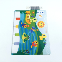 Clavier à membrane à impression numérique avec couleur et taille personnalisées Durée de vie de 3 ans pour les jouets éducatifs