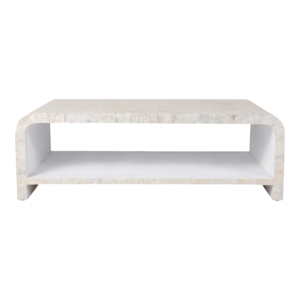 Tavolino da Caffè Rettangolare con Ripiano Portaoggetti per Soggiorno, Mobile Decorativo d'Accento - Product Image 4