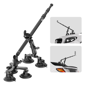 Kit de support de caméra d'action en aluminium, support de voiture pour caméra 360, bâton de selfie multifonctionnel avec support à ventouse pour <span class=keywords><strong>GoPro</strong></span> Insta360 - Product Image 6